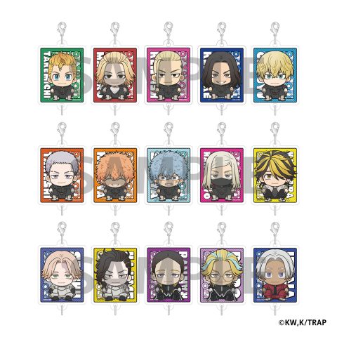 つながるアクリルチャーム（全15種・ランダム）