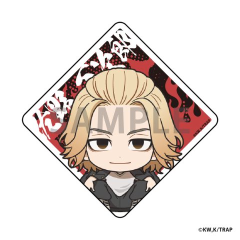 スクエアステッカー／佐野万次郎